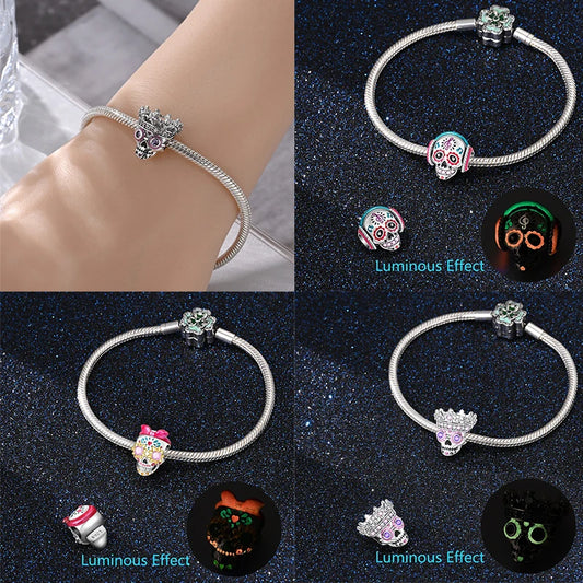 Halloween Luminous Charms Bead