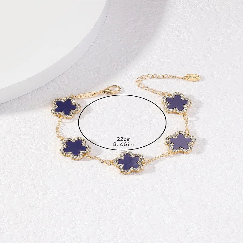 Adjustable Flower Bracelets for Women