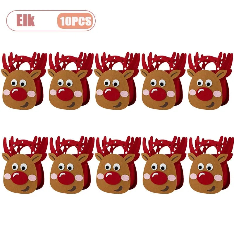 Christmas Felt Gift Bag Creative Holiday