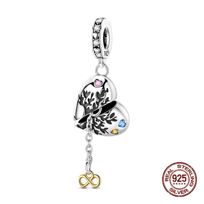 Silver Charms 3mm Original Bracelet Four Leaf Clover