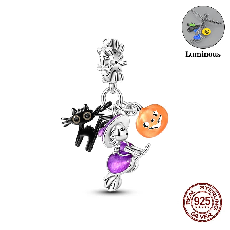 Halloween Luminous Charms Bead