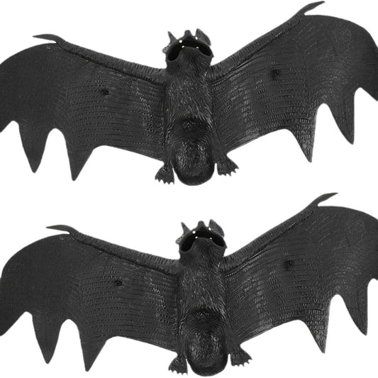 Halloween Black Simulation Bat Pendant for Halloween Home Decoration