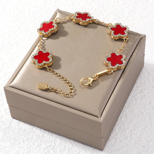 Adjustable Flower Bracelets for Women