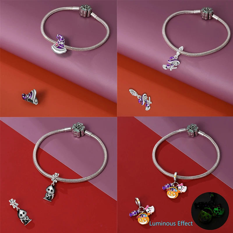 Halloween Luminous Charms Bead