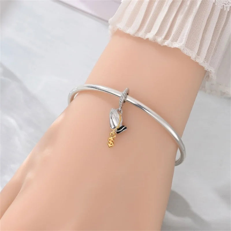 Bracelet Prayer US Dollar Pendants Charms