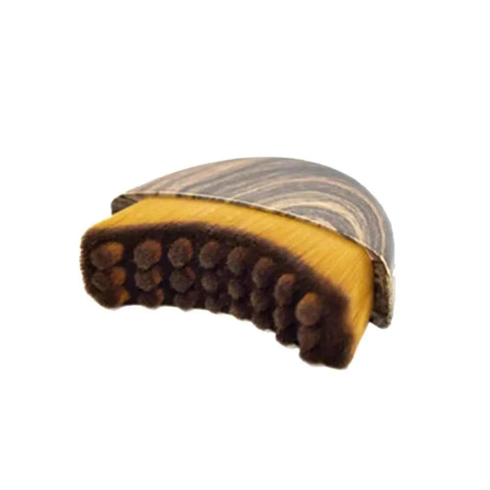 DFShop deep cleansing facial brush with fine bristles and ergonomic wooden handle