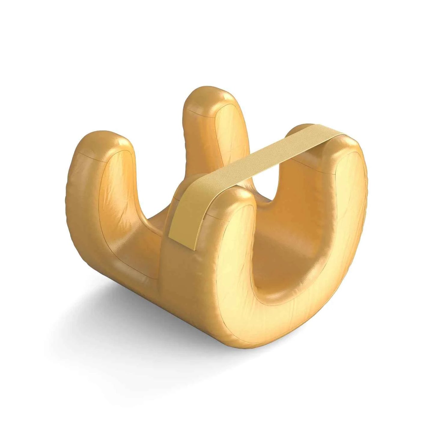 DFShop gold anti wrinkle sleep pillow designed to reduce facial wrinkles during sleep