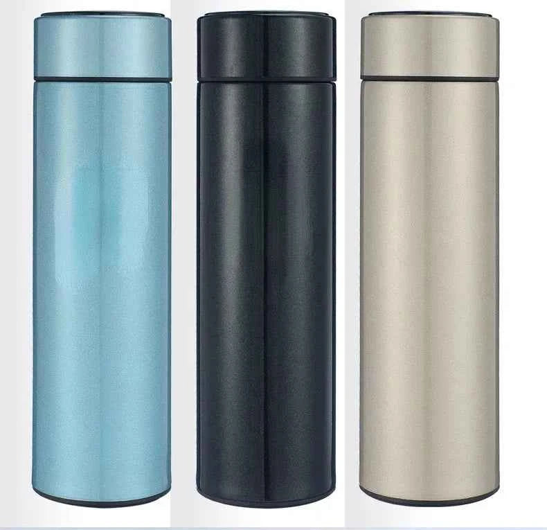 DFShop LED Display Thermos Bottle - Temperature Show - DFShop