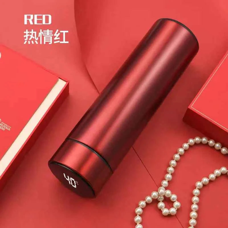 DFShop LED Display Thermos Bottle - Temperature Show - DFShop