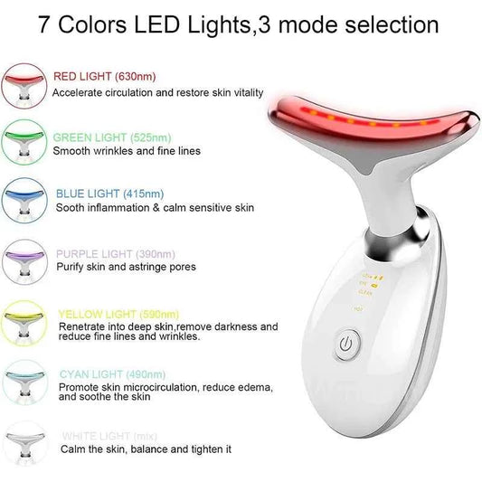 DFShop Skin Tightening Beauty Device with Color Therapy - DFShop