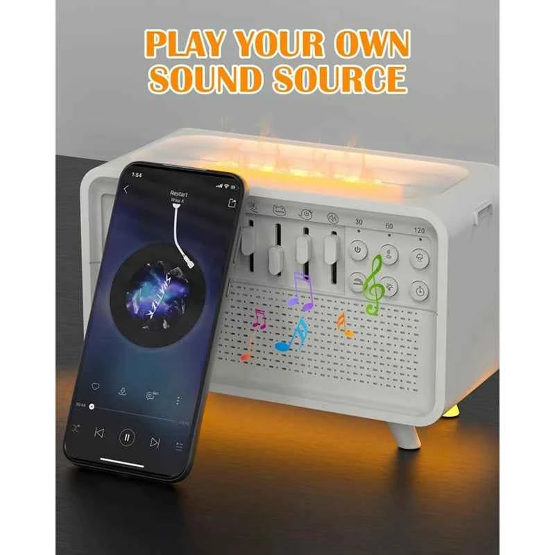 DFShop Multifunctional Diffuser with White Noise & Sound Controls - DFShop