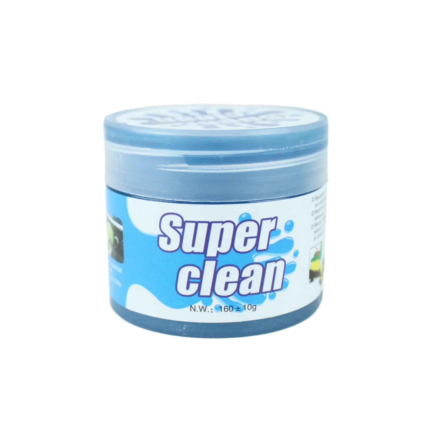 DFShop Super Clean car cleaning gel in blue container for detailed vehicle cleaning
