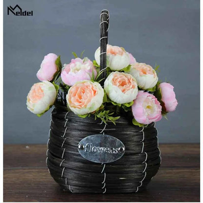 Big Silk Bouquet 6 Heads Artificial Flowers