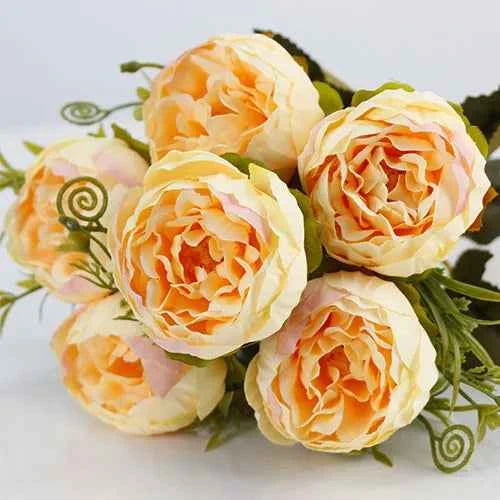 Big Silk Bouquet 6 Heads Artificial Flowers