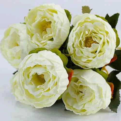 Big Silk Bouquet 6 Heads Artificial Flowers