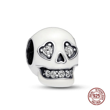 Glow in Skull And Pumpkin Charms Beads Fit 3mm Original Bracelet