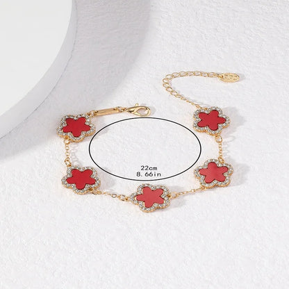 Adjustable Flower Bracelets for Women