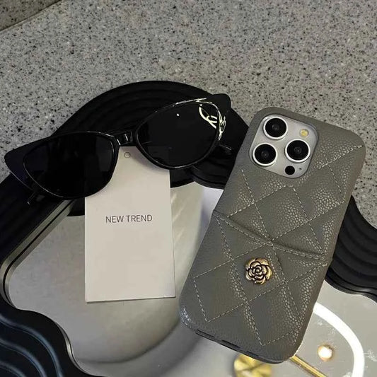 Luxury Leather Case Cover For iPhone