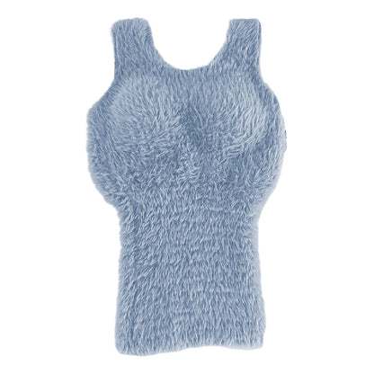 Plush Warm Wool Tank Tops