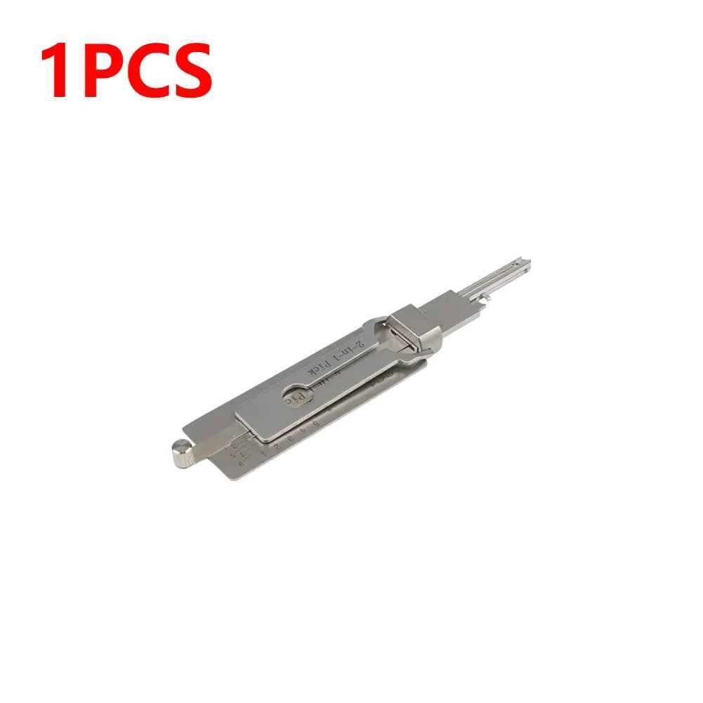 Lockpicking Lock Decoder Kit with O-Ring Pickup Precision Hook Tool for Locksmith Key Decoding And Door Maintenance