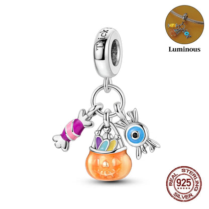 Halloween Luminous Charms Bead