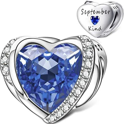 January to December Birthstone Talisman Fit Bead Suitable For Original Bracelet Women's Jewelry