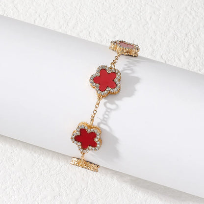 Adjustable Flower Bracelets for Women