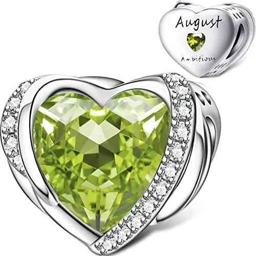 January to December Birthstone Talisman Fit Bead Suitable For Original Bracelet Women's Jewelry