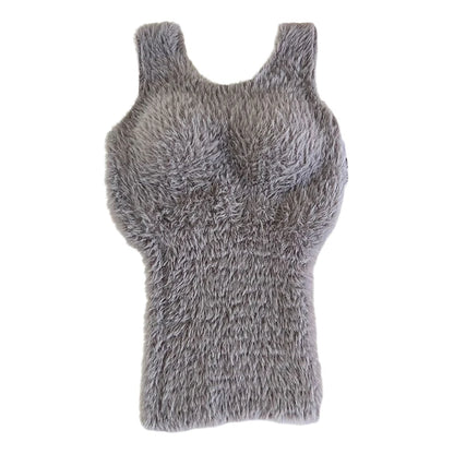 Plush Warm Wool Tank Tops