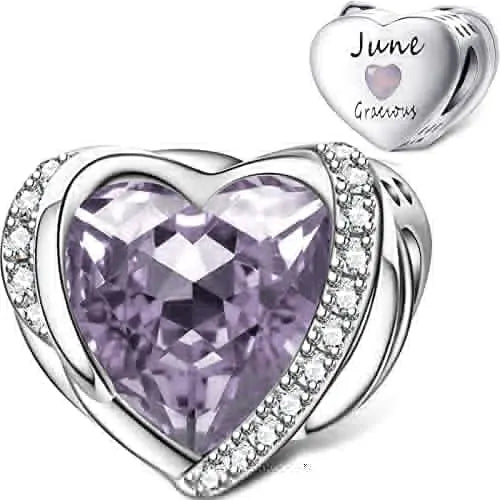 January to December Birthstone Talisman Fit Bead Suitable For Original Bracelet Women's Jewelry