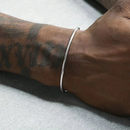 Snake Chain Bracelet Simple Bracelet Fashion Charm Jewelry