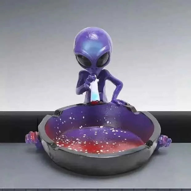 Alien Decoration Desktop Ashtray