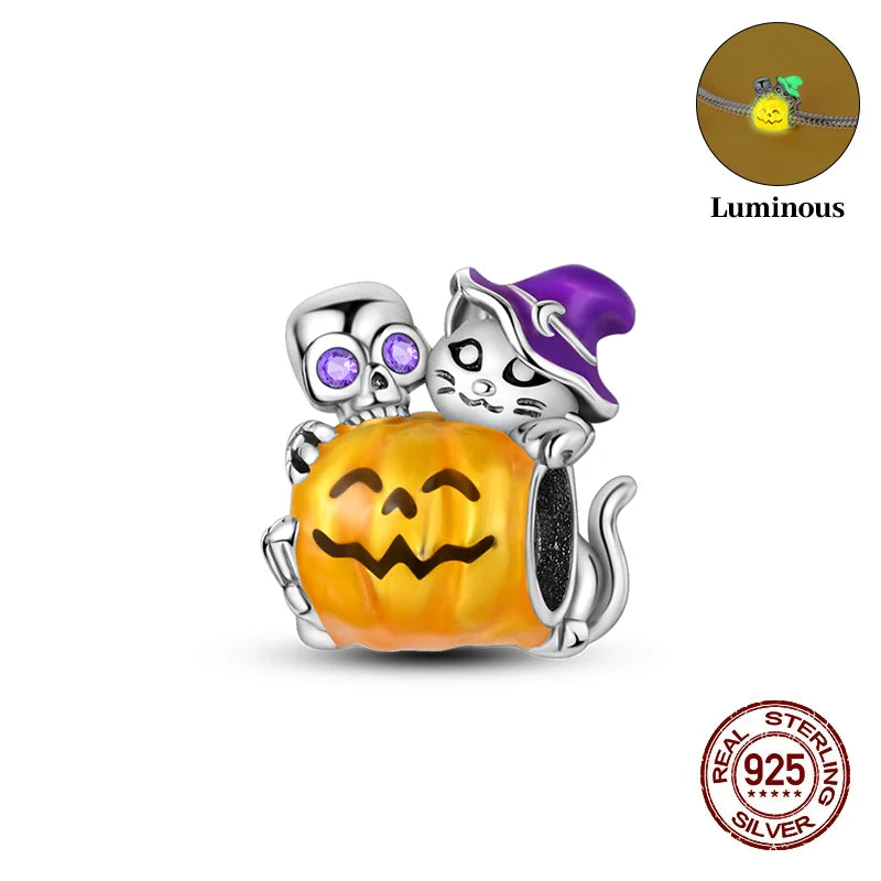 Halloween Luminous Charms Bead