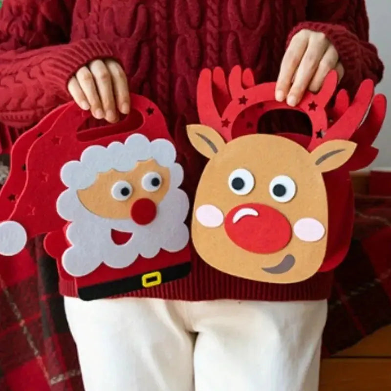 Christmas Felt Gift Bag Creative Holiday