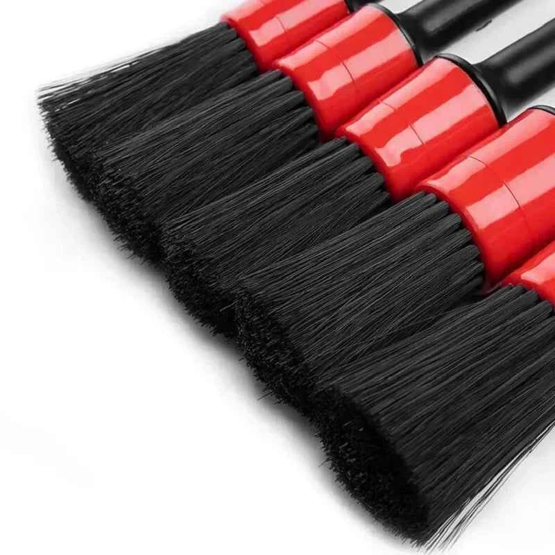 Car Detailing Brush Set - ABS Plastic Brushes for Car Cleaning Dashboard Air Outlet & Wheel Scrubbing