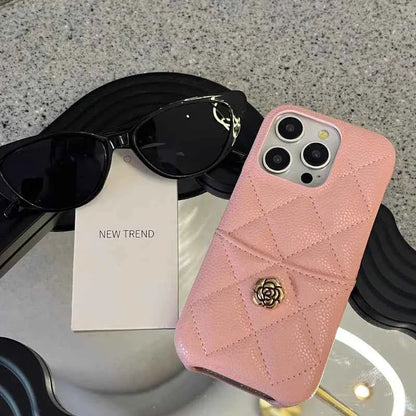 Luxury Leather Case Cover For iPhone