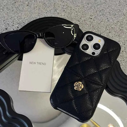 Luxury Leather Case Cover For iPhone