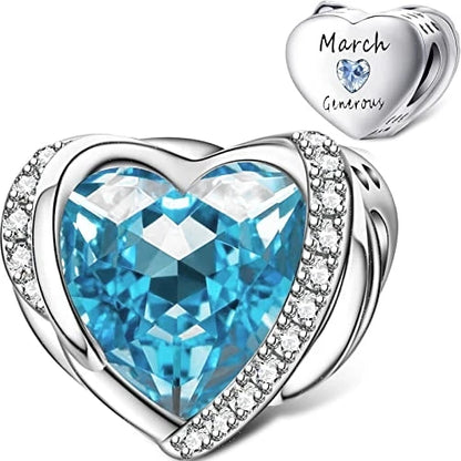 January to December Birthstone Talisman Fit Bead Suitable For Original Bracelet Women's Jewelry