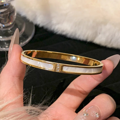 Titanium Steel Gold Silver Color Bracelet