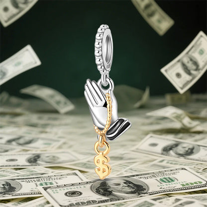 Bracelet Prayer US Dollar Pendants Charms