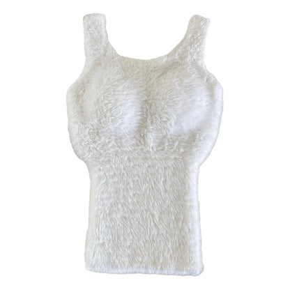Plush Warm Wool Tank Tops