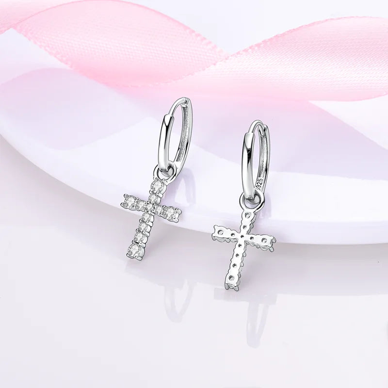 Dreamcatcher Snake Bone Earrings Cross Devil's Eye Feather Ear drop Earring Women Fine Jewelry