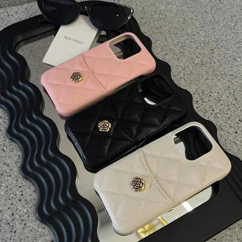 Luxury Leather Case Cover For iPhone