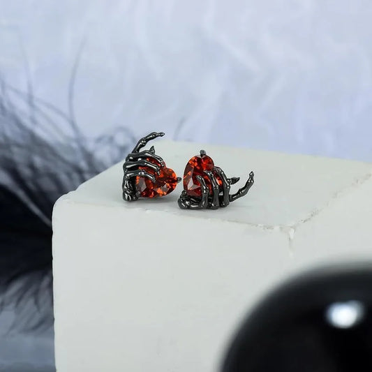 Dark Ghost Hand Earrings
