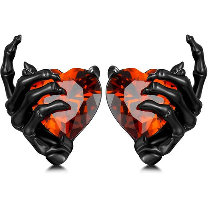 Dark Ghost Hand Earrings