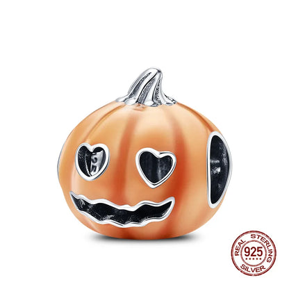 Glow in Skull And Pumpkin Charms Beads Fit 3mm Original Bracelet