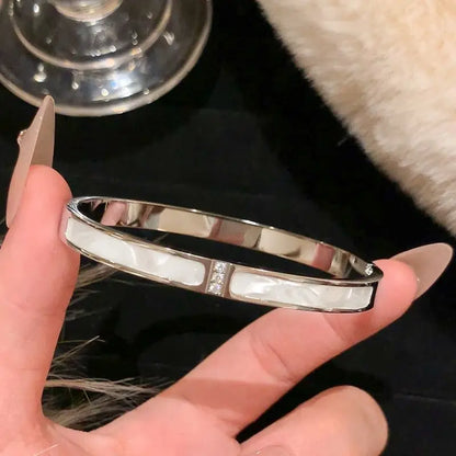 Titanium Steel Gold Silver Color Bracelet