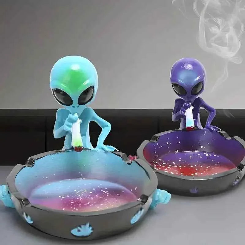 Alien Decoration Desktop Ashtray