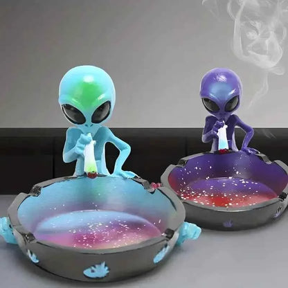 Alien Decoration Desktop Ashtray