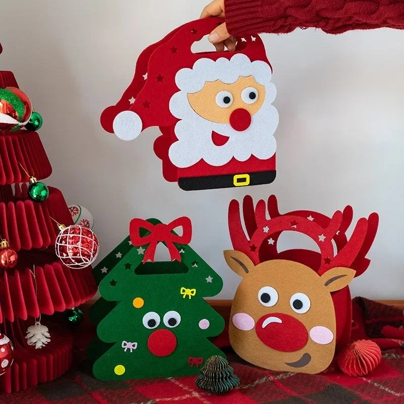 Christmas Felt Gift Bag Creative Holiday
